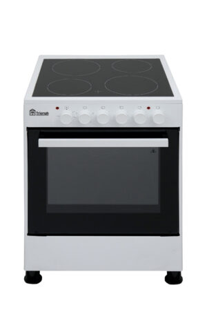 Cuisinière vitro 57x57cm blanche