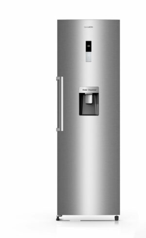 Réfrigérateur 185x59,5 373L classe E distributeur d'eau no frost