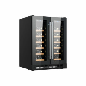 Cave à vin encastrable 34 bouteilles 60cm 2 Portes
