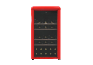 Cave à vin rouge vintage de table 52 bouteilles