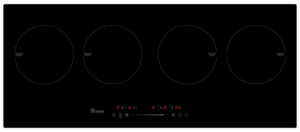 Plaque de cuisson induction petite profondeur 90 cm x 38 cm