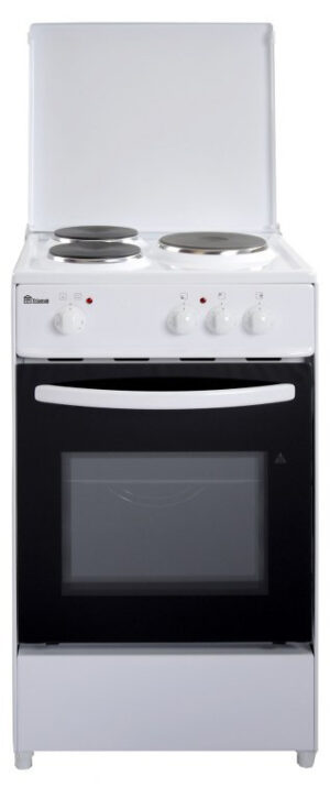 Cuisinière électrique 50x50cm blanche