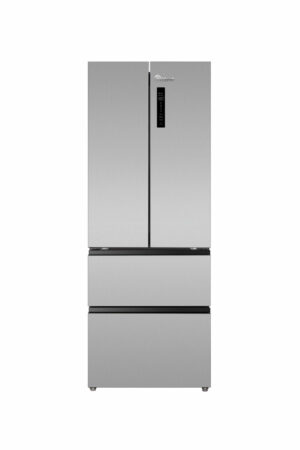 Réfrigerateur multiporte "French door" 442L, inox VCM, classe E