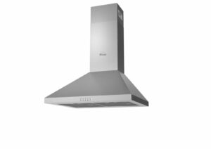 Hotte cheminée 60cm, 550m3 inox mécanique