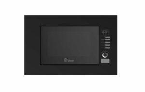 Four micro-ondes encastrable Solo elec 20L 700W verre noir