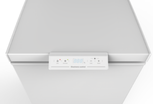 Congélateur coffre 202L avec poignée à affichage numérique, classe E