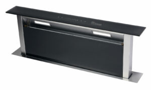 Hotte escamotable à poser 90 cm 750 m3 inox