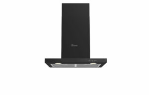 Hotte box 60cm, forme T, noire, mécanique, 330m3/h - TRCBH6350BB