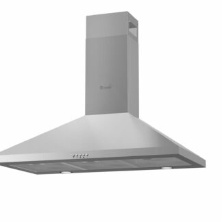 Hotte cheminée 90cm, 550m3 inox mécanique - TRCPH9550X