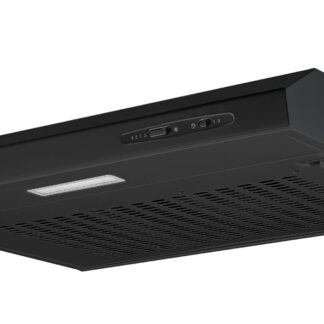 Hotte casquette 60 cm 210m3/h noire 1 filtre métal - TRCBH6000B