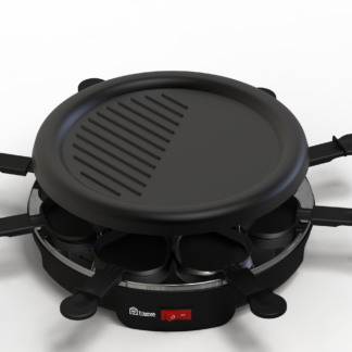 Raclette 3en1 Grill 8 personnes 1000W - TR6423