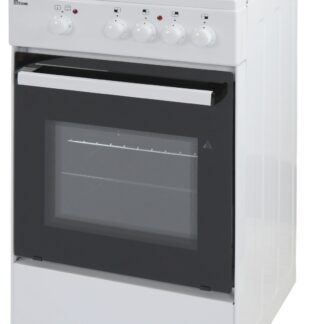 Cuisinière vitro 50x60cm blanche - TRCVC5060W